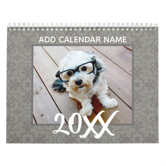 14写真 – 写真はのページ全体をカバーカスタム カレンダー (カバー)