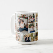 14家族の写真 コーヒーマグカップ (正面左)