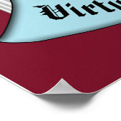 14度スカル ポスター (角)