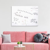 14日のセントビンセント岬の戦いの計画 キャンバスプリント (インサイチュ (リビング))