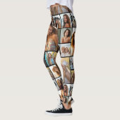 14枚の写真カスタムでフォトコラージュを作成する レギンス (左)