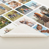 14枚モダンのコラージュ シェルパブランケット (3/4)