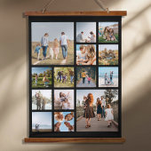 14枚モダンのコラージュ 吊り下げ型タペストリー