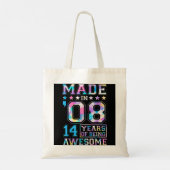 14歳の女の子ギフト14誕生日ギフト生まれ トートバッグ (裏面)