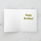 14歳の誕生日おめでとうカード 楽しいティーン向け カード (内部)