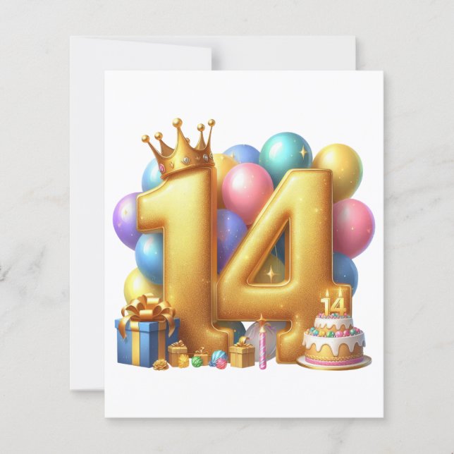 14歳の誕生日おめでとう (正面)
