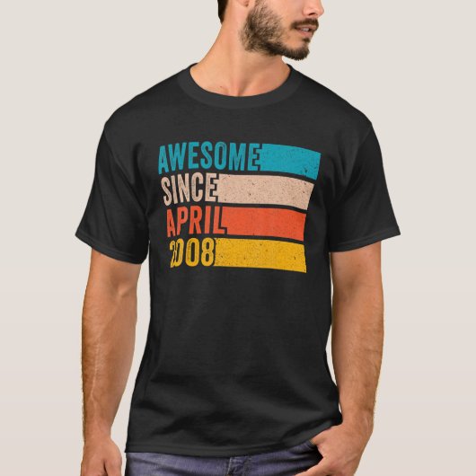 14歳の誕生日が4月から素晴らし幸せに Tシャツ (正面)