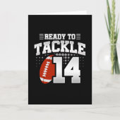 14歳の誕生日を攻略しよう 14年目のカップル記念日 カード (正面)