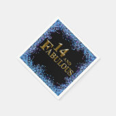 14歳の誕生日  スタンダードカクテルナプキン (角)