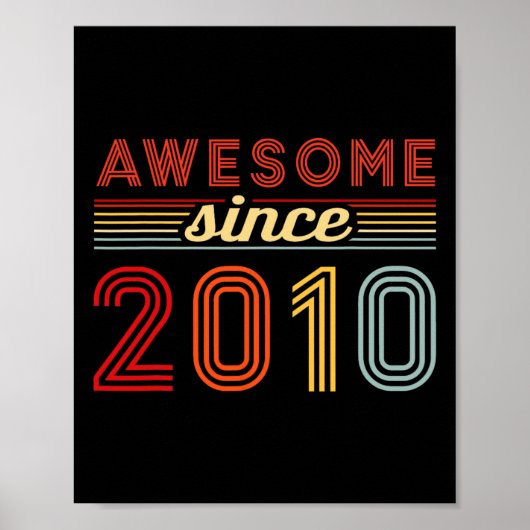 14歳オールドボーイガール誕生日14th Bday おもしろい 14yr ポスター (正面)