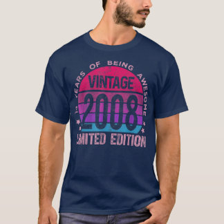 14歳ギフトヴィンテージ2008限定版14t tシャツ