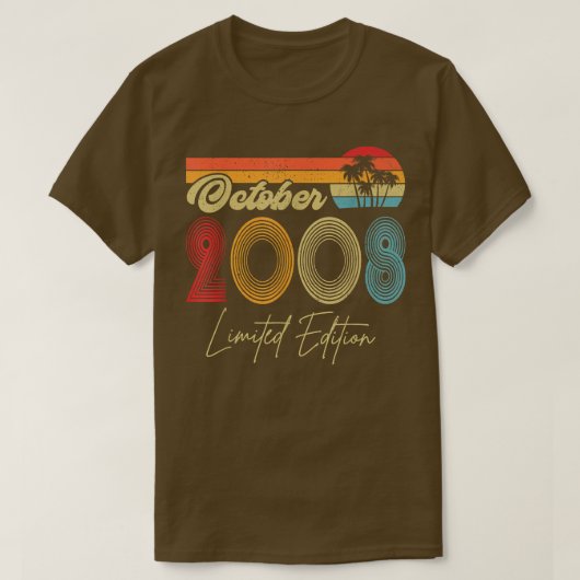 14歳ギフト2008年10月限定版14t tシャツ (デザイン正面)