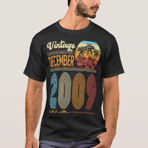 14歳誕生日ヴィンテージ2009年12月女 Tシャツ