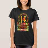 14歳168カ月素晴らし14誕生日 Tシャツ (正面)