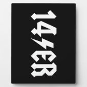 14歳 フォトプラーク (正面)