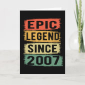 14歳Bday 2007 Epic Legend 14誕生日 カード (正面)