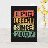 14歳Bday 2007 Epic Legend 14誕生日 カード (黄色い花)