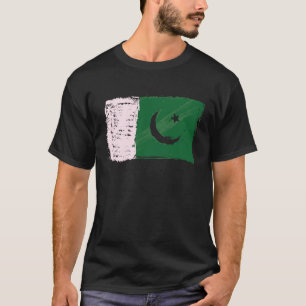 14独立威厳がある日パキスタン国旗Azadi日 Tシャツ