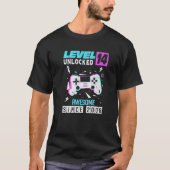 14番目の誕生日ゲーマー贈10代の与少年14歳のビッド Tシャツ (正面)