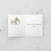 14結婚周年記念アイボリー カード (内部)