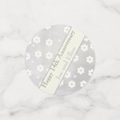 14結婚周年記念アイボリー コンフェッティ (スモール正面)