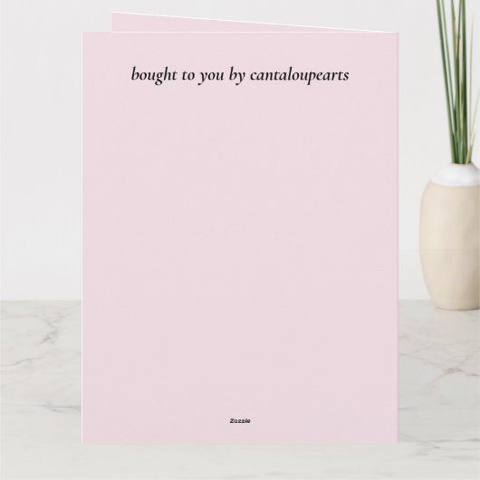 14結婚周年 カード (裏面)