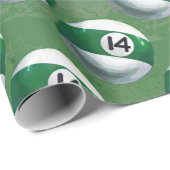 14絵を描ボールのパターン ラッピングペーパー (ロールコーナー)