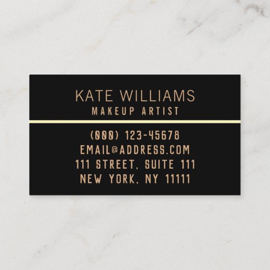 14花エレガント柄 名刺 (裏面)