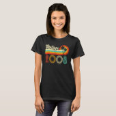 14誕生日ヴィンテージ2008 14歳レトロ少年 Tシャツ (正面フル)