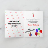 14誕生日Superstar Blue Edit AGE カード (内部)