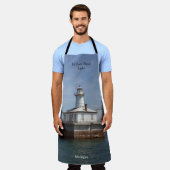 14足ショールライトエプロン エプロン (着用した状態)