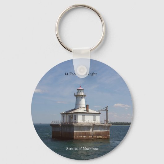 14足ショールライトキーチェーン キーホルダー (正面)