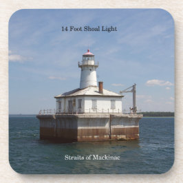 14足ショールライトセット6台のプラスチックコースター コースター