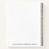 14足ショールライトノートブック ノートブック (裏面)