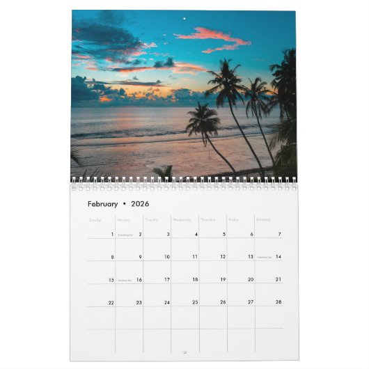 14風光明媚な水の写真、または写真を使用 カレンダー (2月 2026)