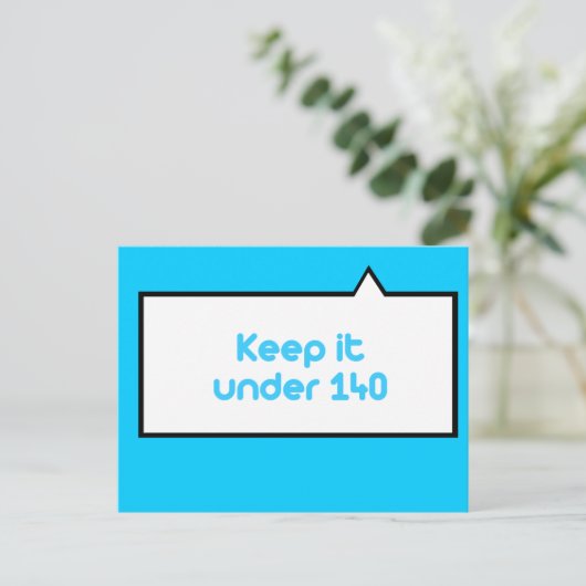 140保キャラクター以下 ポストカード (スタンド正面)