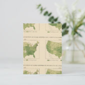 140農業所有比率，賃貸比率 ポストカード (スタンド正面)