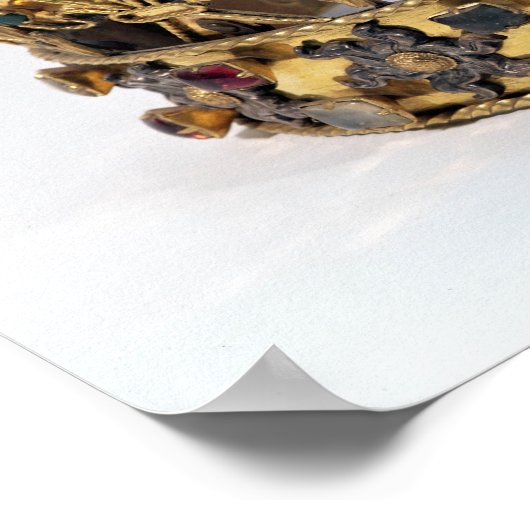 1404年フランスのフィリップの葬祭冠 ポスター (角)