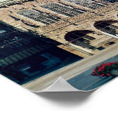 1405-09年に建てられた市庁舎の眺め ポスター (角)