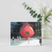 140 ブロードウェイのCUBE ポストカード (スタンド正面)