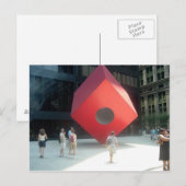 140 ブロードウェイのCUBE ポストカード (正面/裏面)