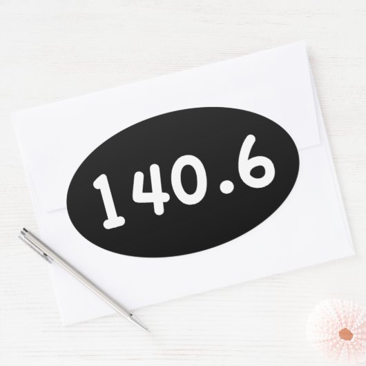 140.6 楕円形シール (封筒)