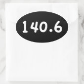 140.6 楕円形シール (バッグ)