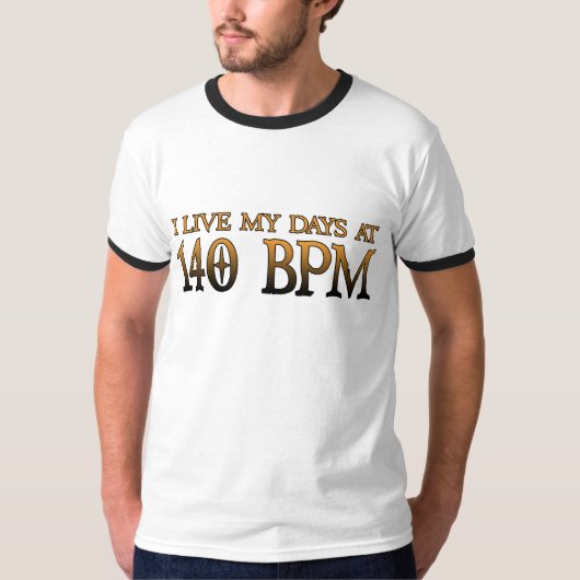 140 BPMの日DUBSTEP Tシャツ (正面)