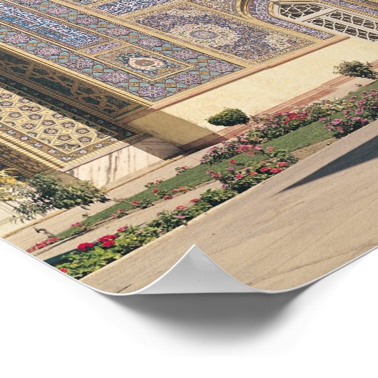 1418年に建てられた参詣口 ポスター (角)