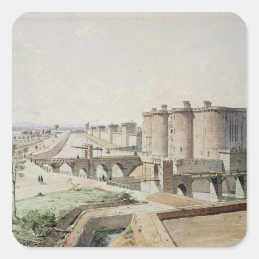 1420年のバスティーユ スクエアシール (正面)