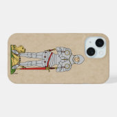 1430年頃のイングランド中世の騎士 Case-Mate iPhon iPhone 15ケース (裏面横)