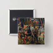 1432年、c.1456にサンのロマノの戦い 缶バッジ (正面&裏面)