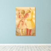 1433年～34年の聖堂でのマリアの表彰 キャンバスプリント (インサイチュ (ウッドフロア))