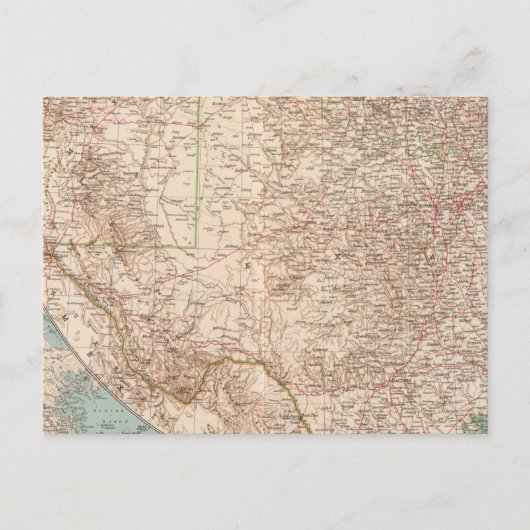 14344 NM、オクラ、テックス ポストカード (正面)